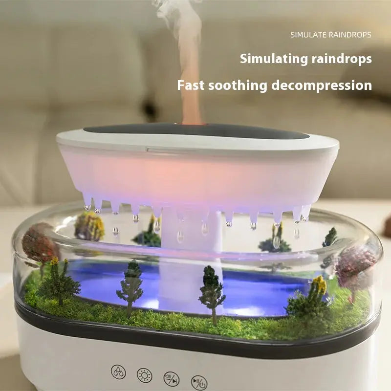 Humidificateur Diffuseur d'Arômes Goutte de Pluie