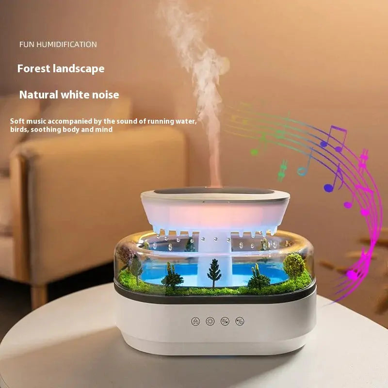Humidificateur Diffuseur d'Arômes Goutte de Pluie
