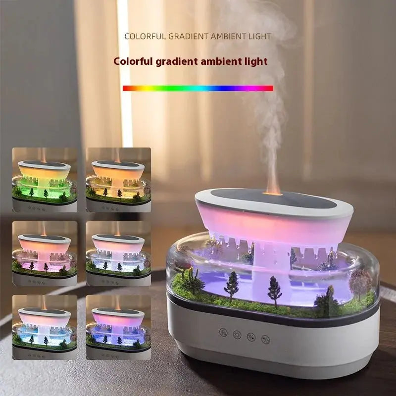 Humidificateur Diffuseur d'Arômes Goutte de Pluie